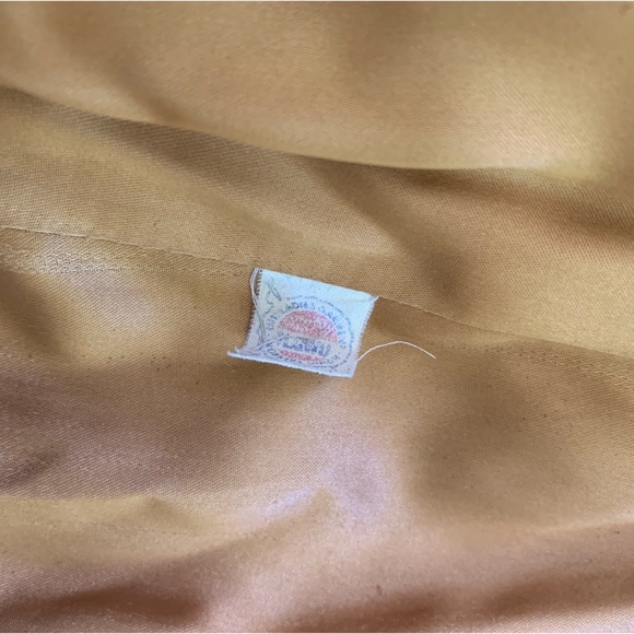 Vintage Wool Coat Fur Collar Belted Jacket Fur Collar Size S - Picture 8 of 13